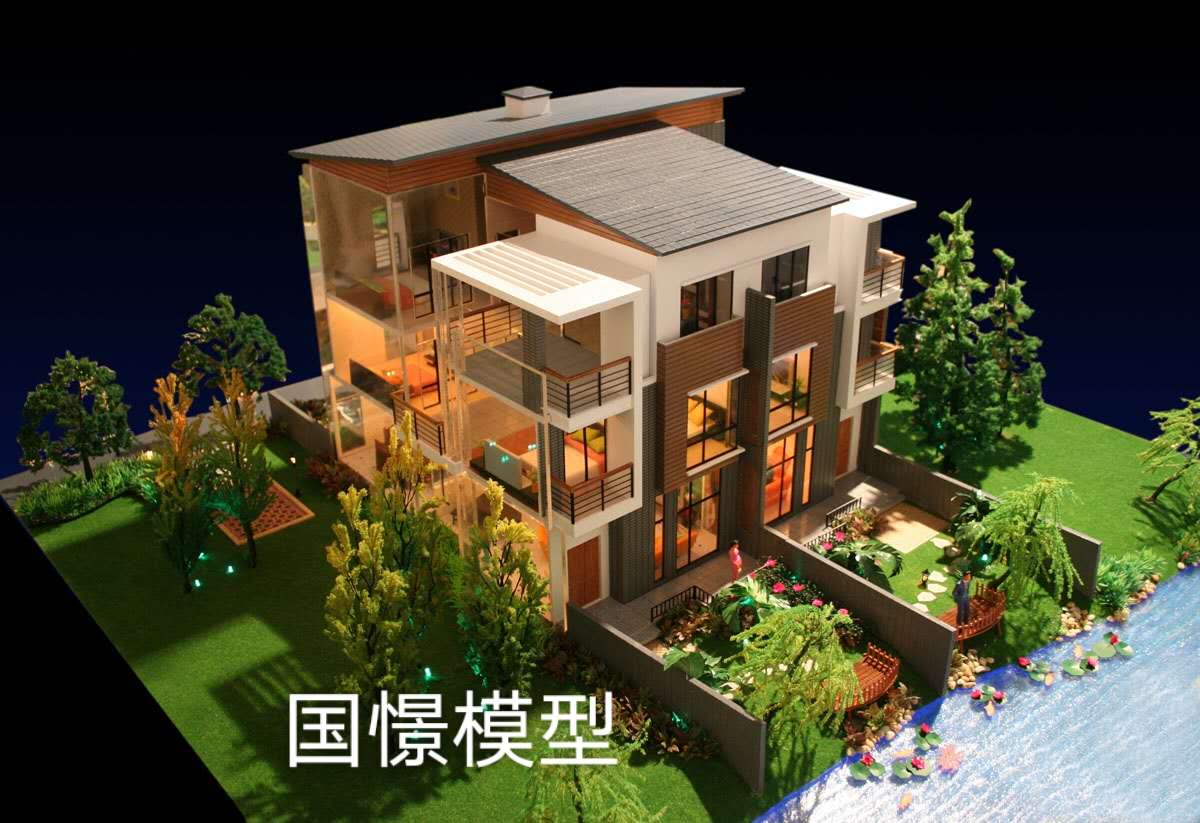 茂县建筑模型